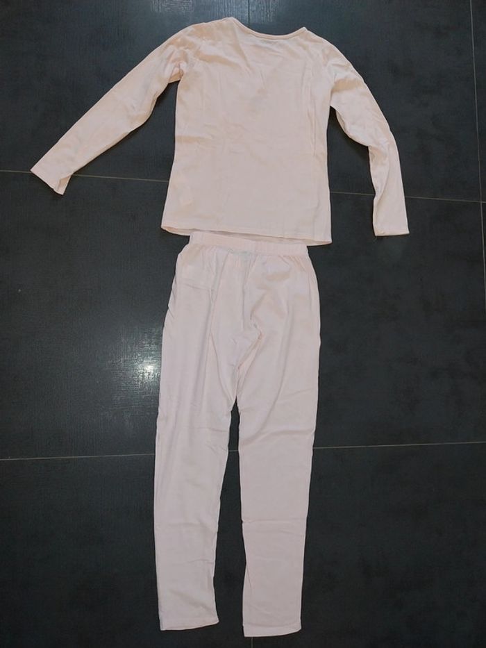 Pyjama long fille 12 ans rose ballerines - photo numéro 4