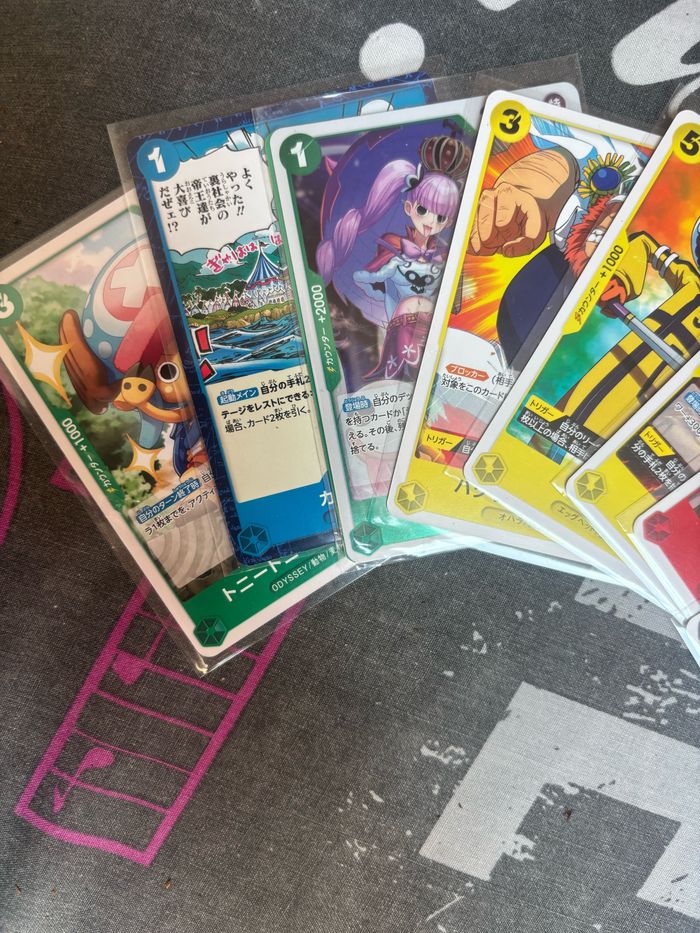 Carte one piece japonaise - photo numéro 2