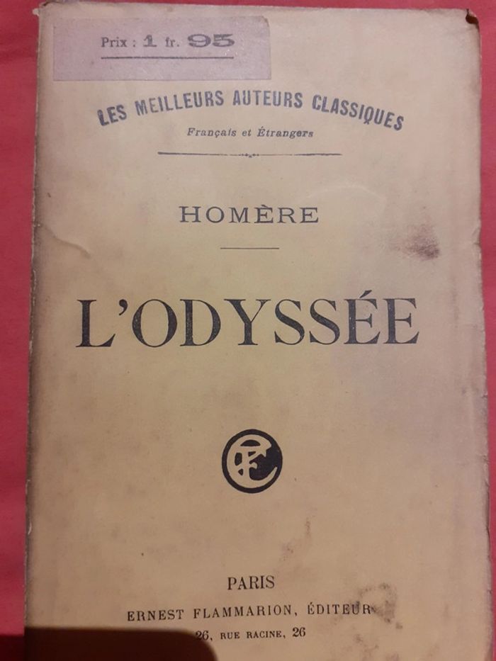 L'Odyssée - Homère