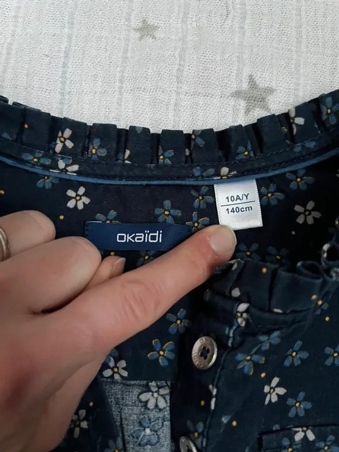 Robe chemise Okaidi - 10ans - photo numéro 4