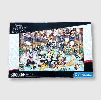 Puzzle Disney Mickey Mouse 6000 pièces – Clementoni – Très bon état