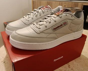 [Neuves] Basket/Sneakers - Reebok Club C 85 grises - Taille 44,5