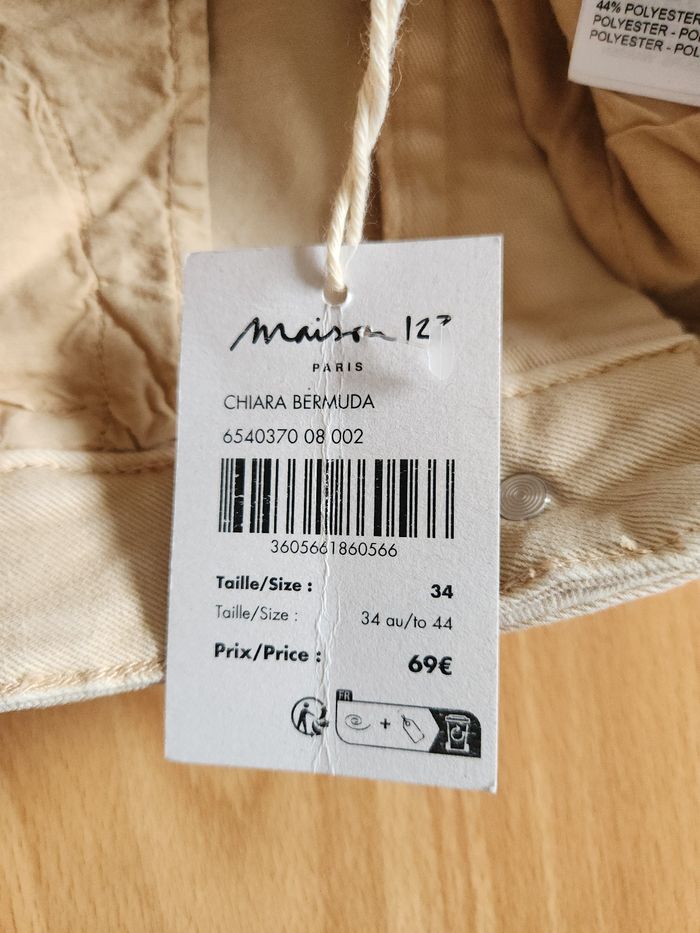 Lot de deux Bermudas en jean Maison 123 - photo numéro 5