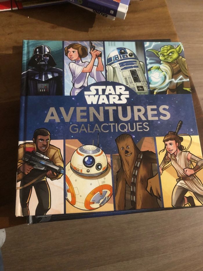 Livre star wars aventures galactiques