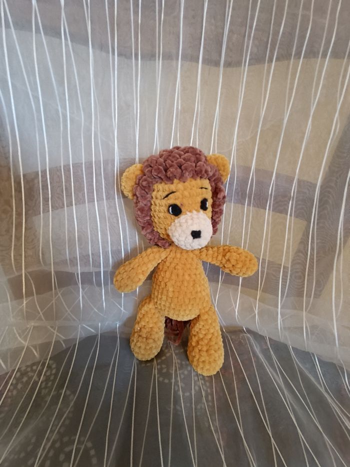 Lion amigurumi peluche - photo numéro 2