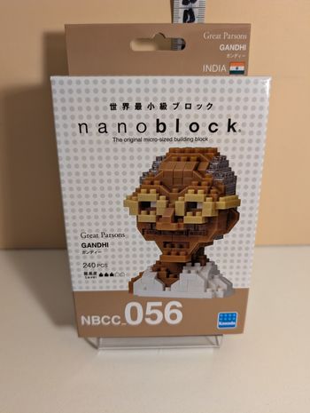 [Kawada] Nanoblock Gandhi NBCC_056
