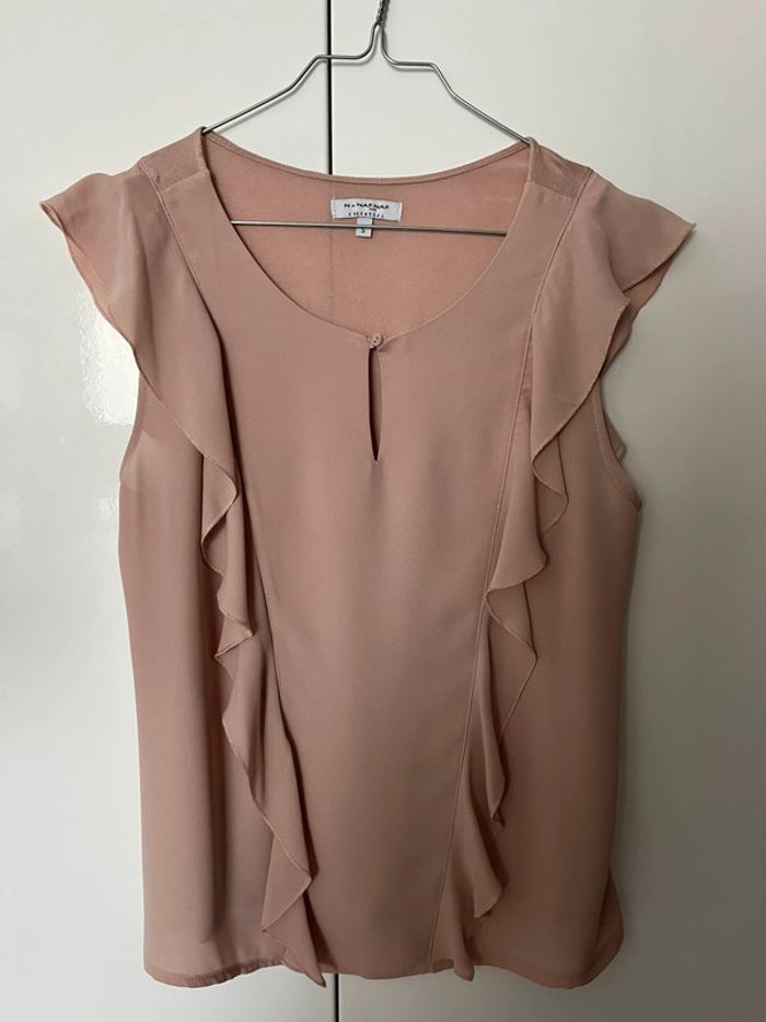 Haut 👚 classe naf naf rose 🌹 poudré