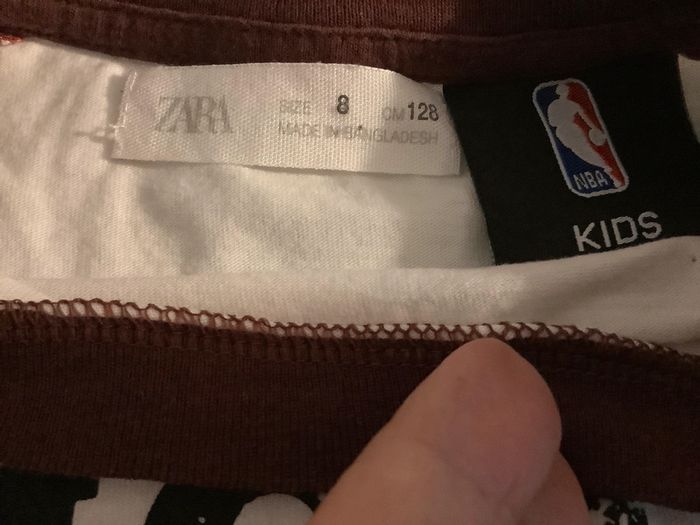 Tee shirt manches longues zara 8 ans bon état - photo numéro 2