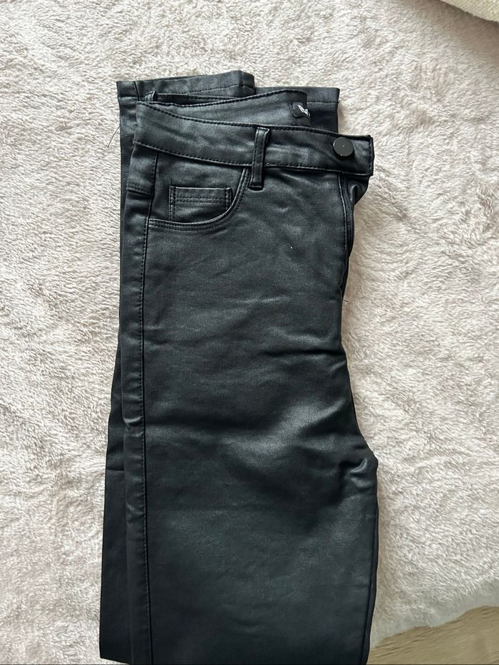 Pantalon shein simili cuir - photo numéro 3