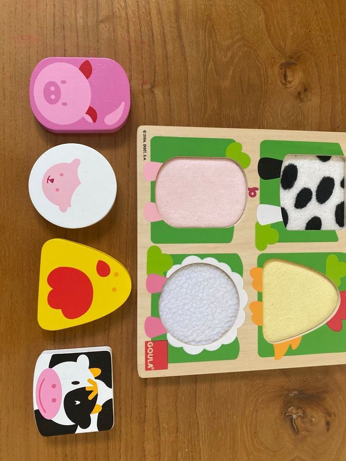 Puzzle d’encastrement forme et sensoriel - photo numéro 3