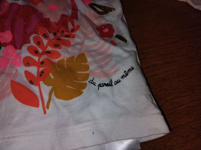 Tshirt fille manches longues - photo numéro 2