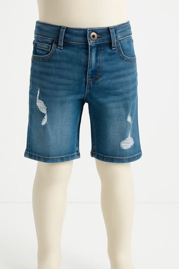 Short en jean garçon Tiffosi Taille 9/10 ans