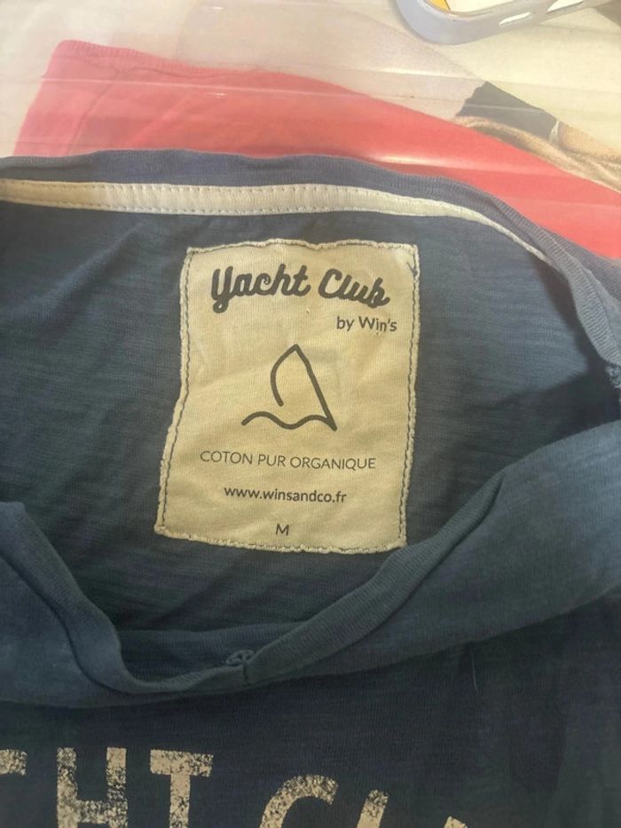 T shirt taille M marque yacht club by win's - photo numéro 3