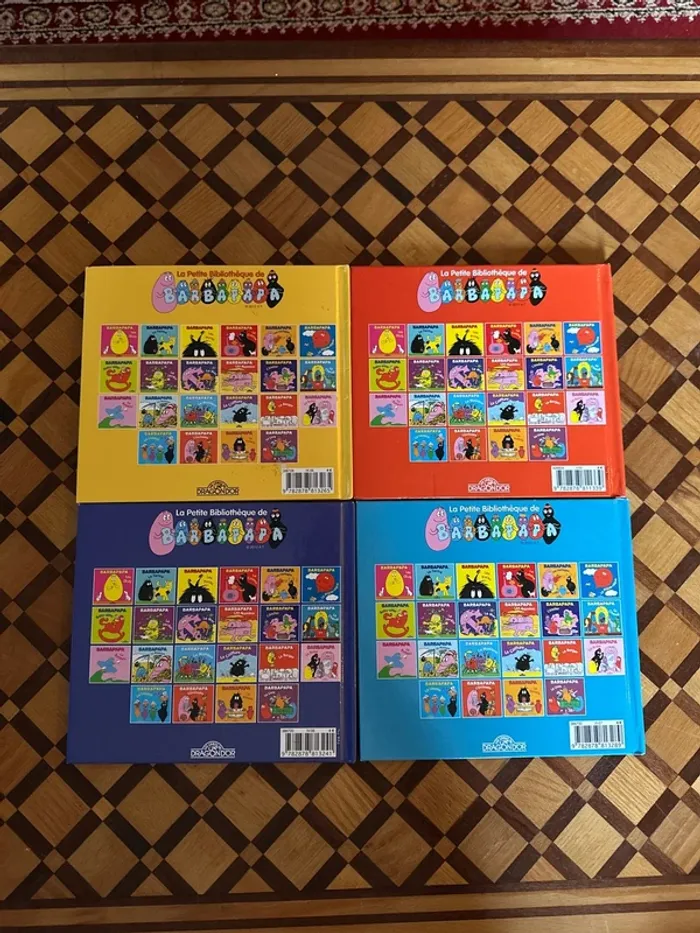 Lot de 4 livres Barbapapa - photo numéro 2