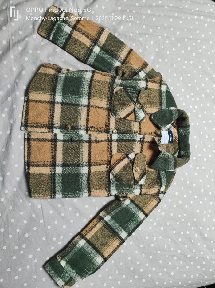 Chemise polaire 10ans-138-143cm Kiabi Réduction jusqu'à -70%