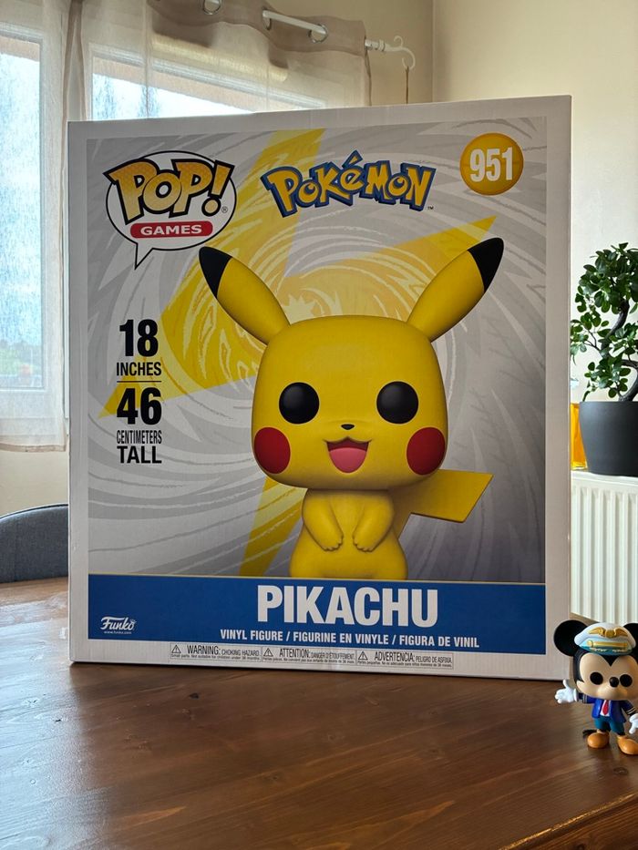 Géante figurine POP Pikachu Pokémon - photo numéro 4