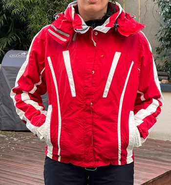 Veste ski femme Degré7 38 rouge blanc