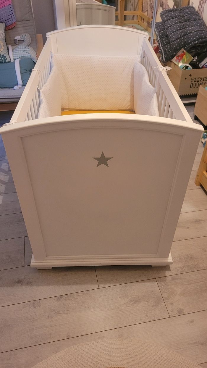 Lit et matelas bébé 60x120