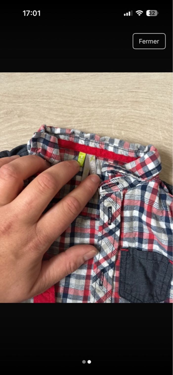 Chemise 6 mois - photo numéro 2