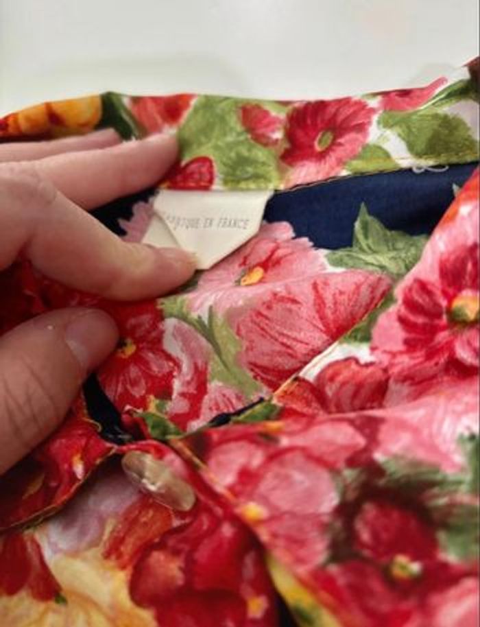 Chemise vintage colorée légère été - photo numéro 6