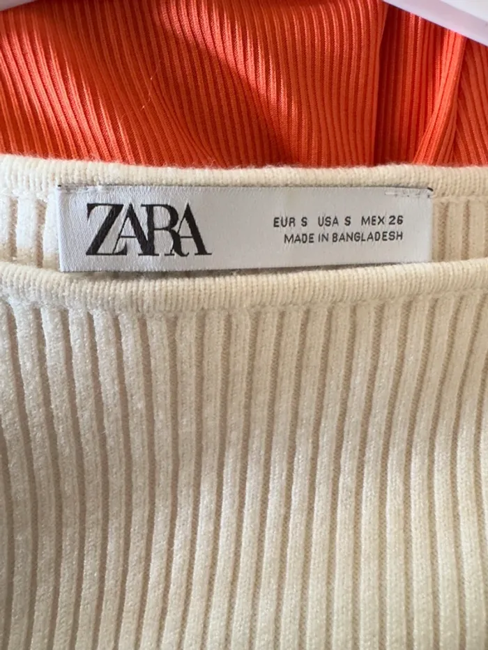 Top Marinière Zara - Taille S - photo numéro 3