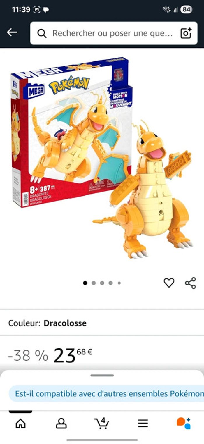 Lego mega dracolosse