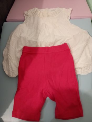 Ensemble robe et legging Obaibi 6 mois