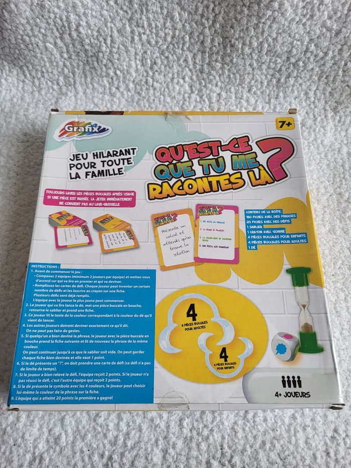 Jeu de société qu'est ce que tu me raconte là ? - photo numéro 3