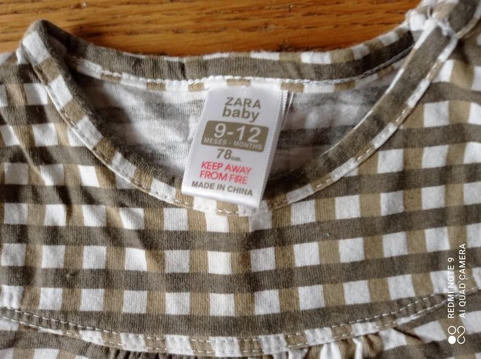 Ensemble short + t-shirt été fille, taille 12 mois - photo numéro 5