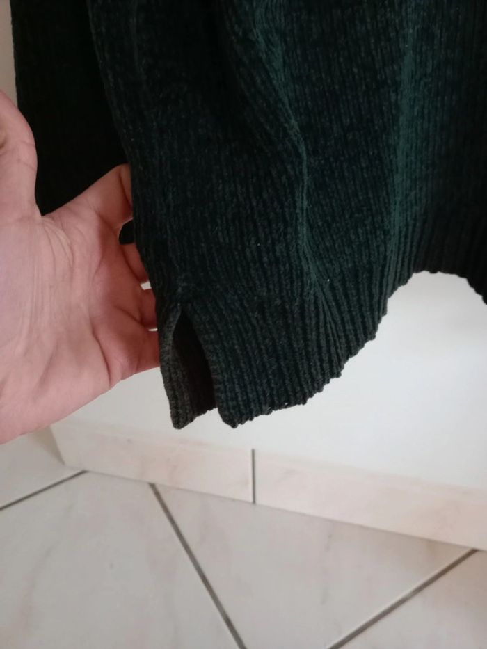 Pull femme L vert sapin tout doux c77 - photo numéro 9
