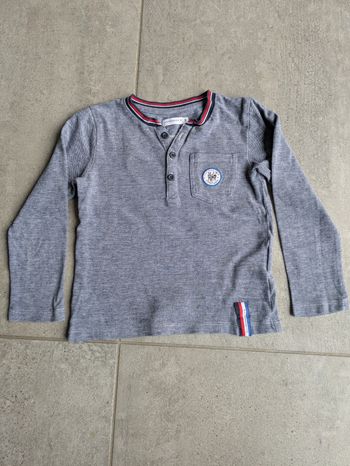 Polo tunique col mao 5 ans