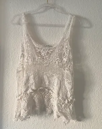 Débardeur en broderie