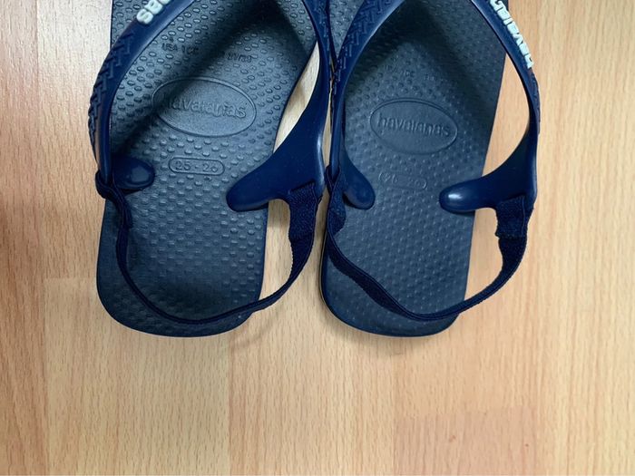 Tongs à élastiques Havaianas 25/26 - photo numéro 3