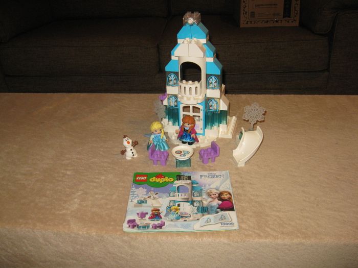 lego duplo frozen le château de la reine des neige