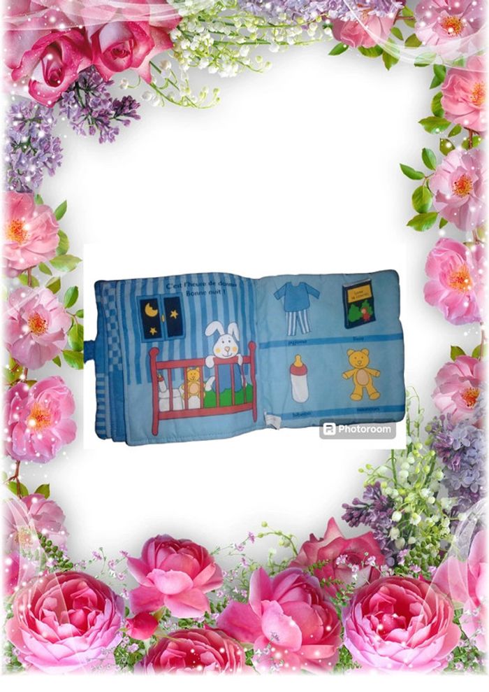 💫🌸Livre en tissu pour bébé 🌸💫 - photo numéro 2