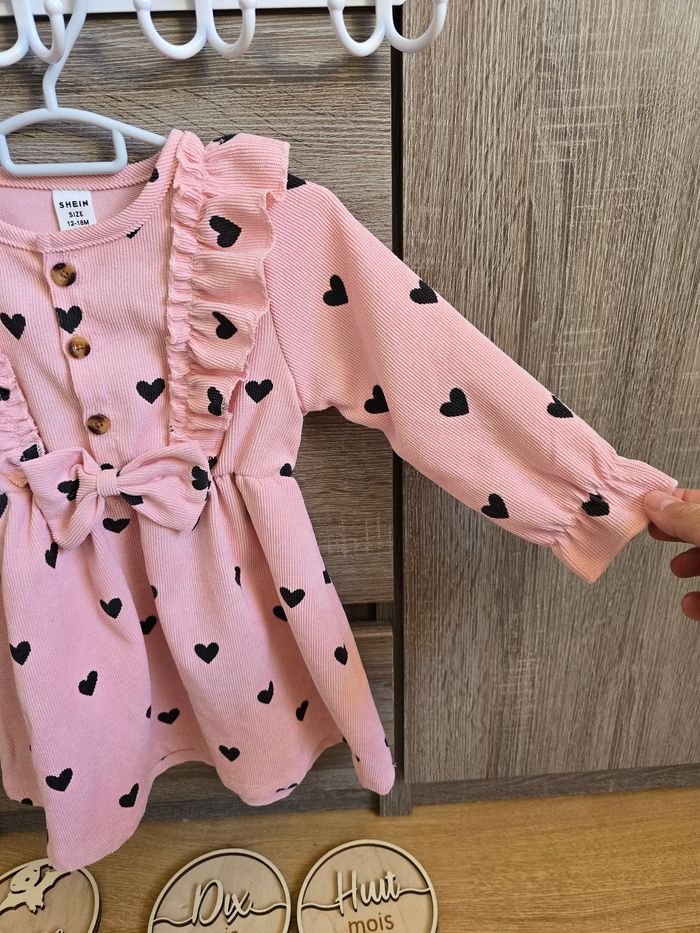 Vêtement Bébé Fille - Robe - Shein - 12/18 mois - photo numéro 3