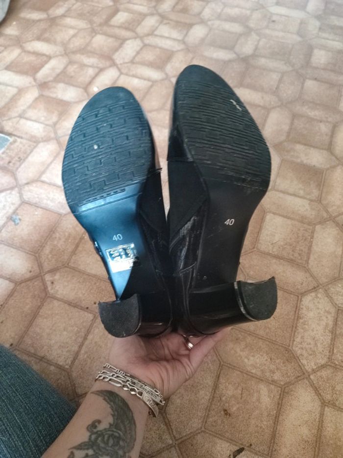 Bottines top or noire 40 - photo numéro 5