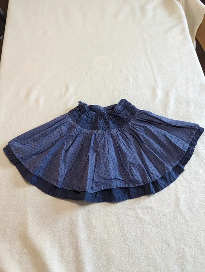 Jupe bleue sergent major 4 ans