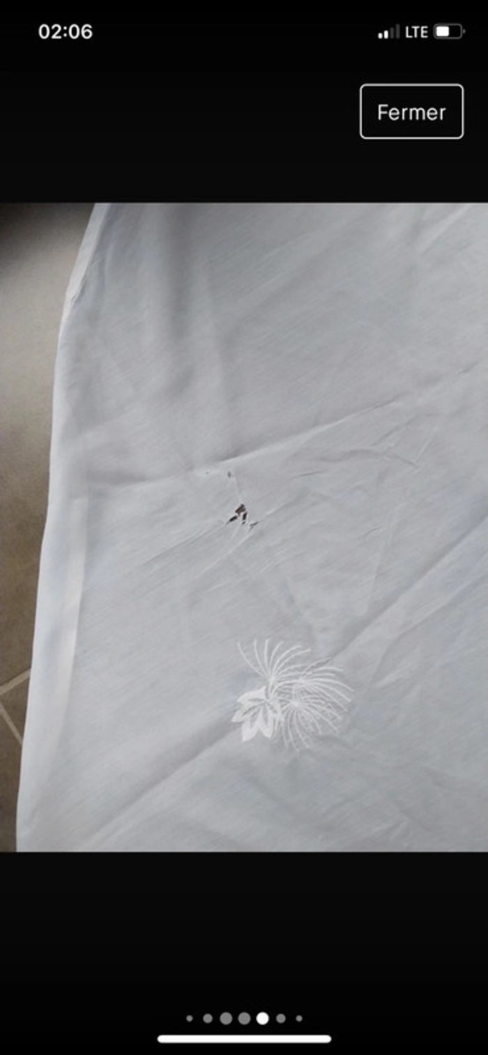 2 Nappes blanches - photo numéro 8