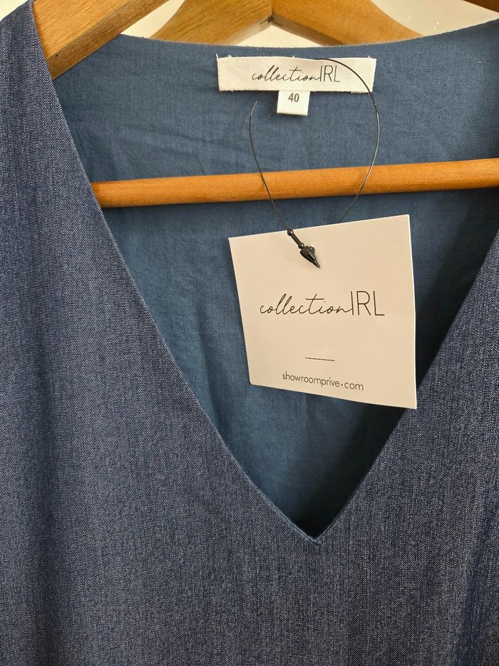 Robe en jean Collection IRL neuve avec étiquette Taille 40 - photo numéro 3