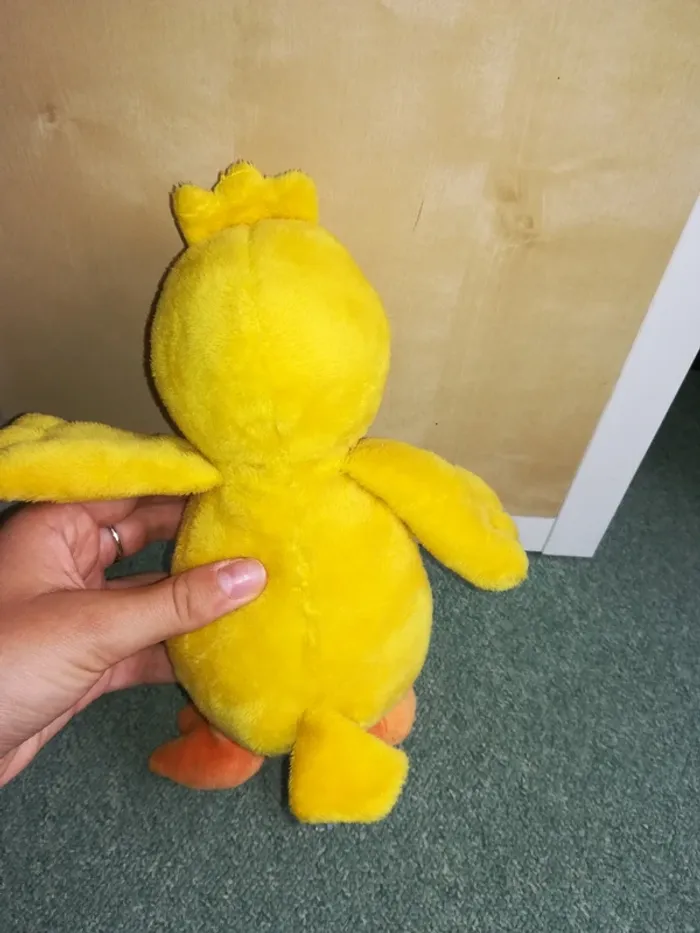 Doudou poussin jaune, Kinder, neuf - photo numéro 2