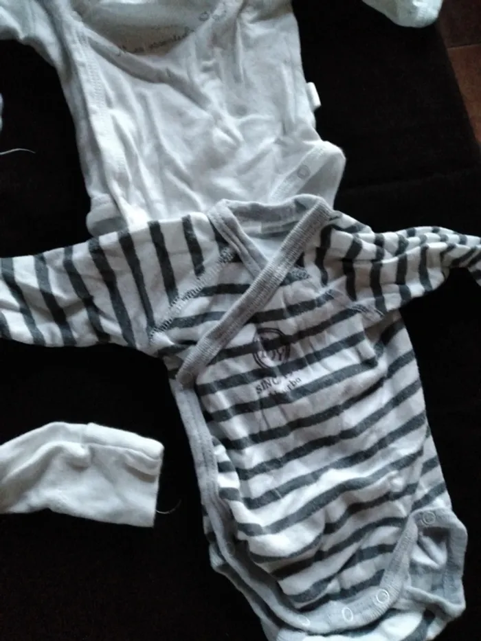 Lot de 10 Bodies Garçon Naissance - photo numéro 2