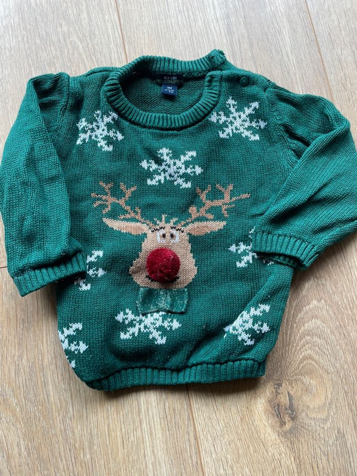 Pull de Noël renne