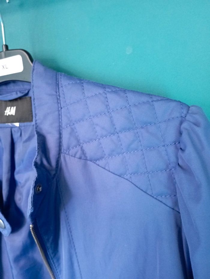 Blouson d'été bleu roi - photo numéro 4