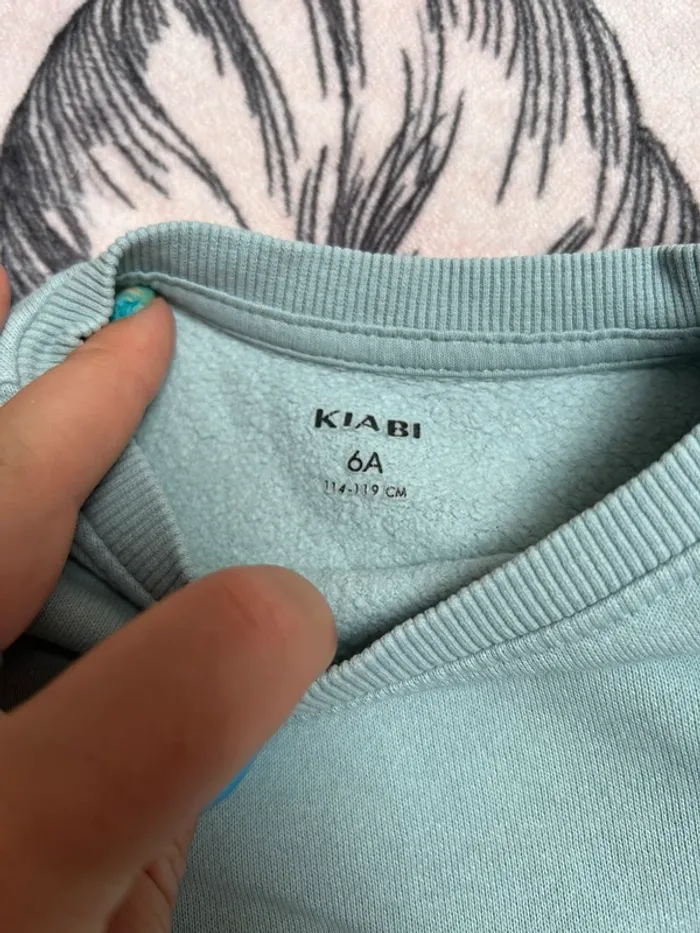 Pull bleu - photo numéro 3