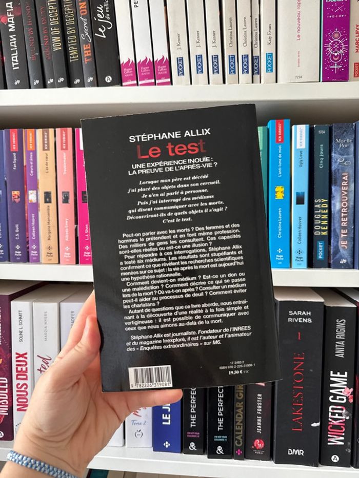 Livre Le test - photo numéro 2