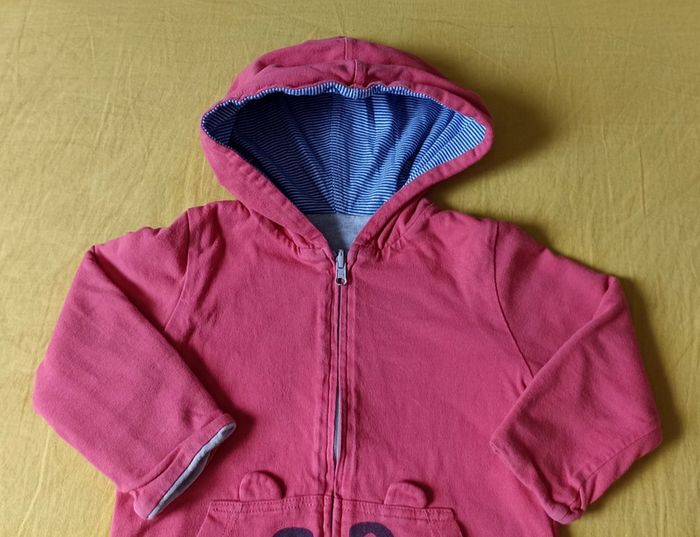 Sweat capuche réversible Catimini 18m - photo numéro 2