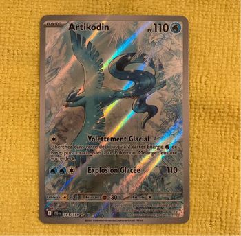 Carte Pokémon Artikodin 161/159 NM FR