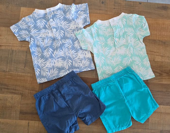 Ensemble t-shirt et short "Summer" - photo numéro 3