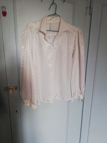 Chemisier blanc cassé